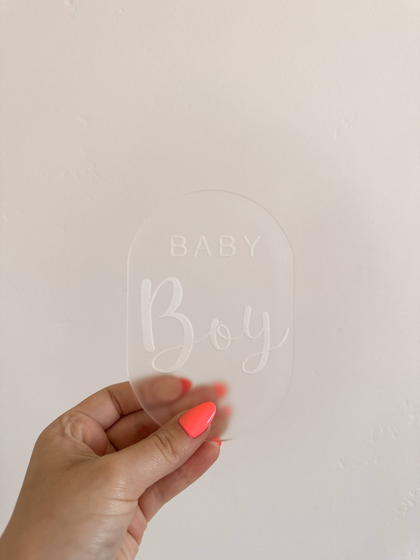 Gender Announcement - Announcement Sign - Gender Sign