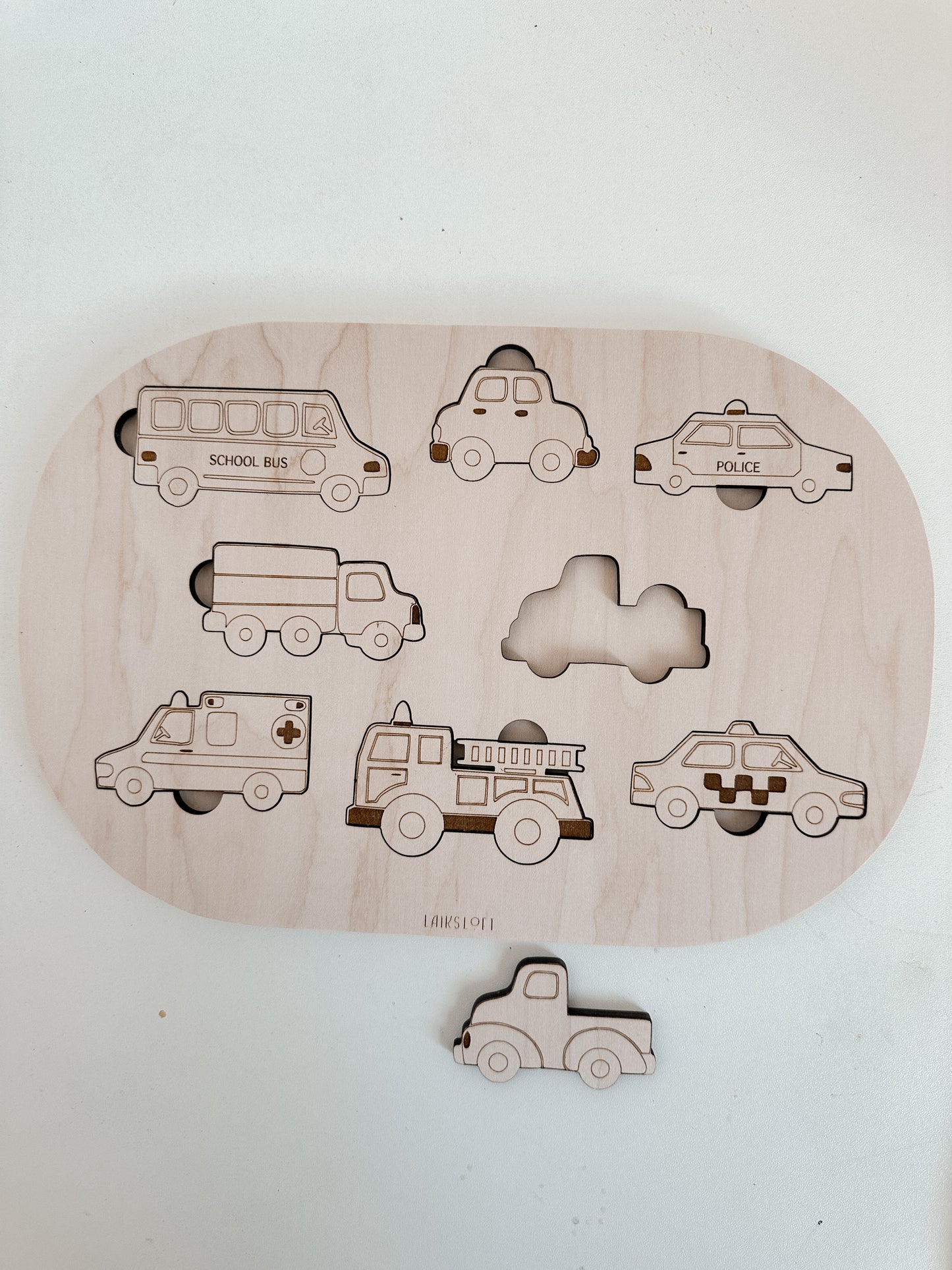 Vehicles Puzzle