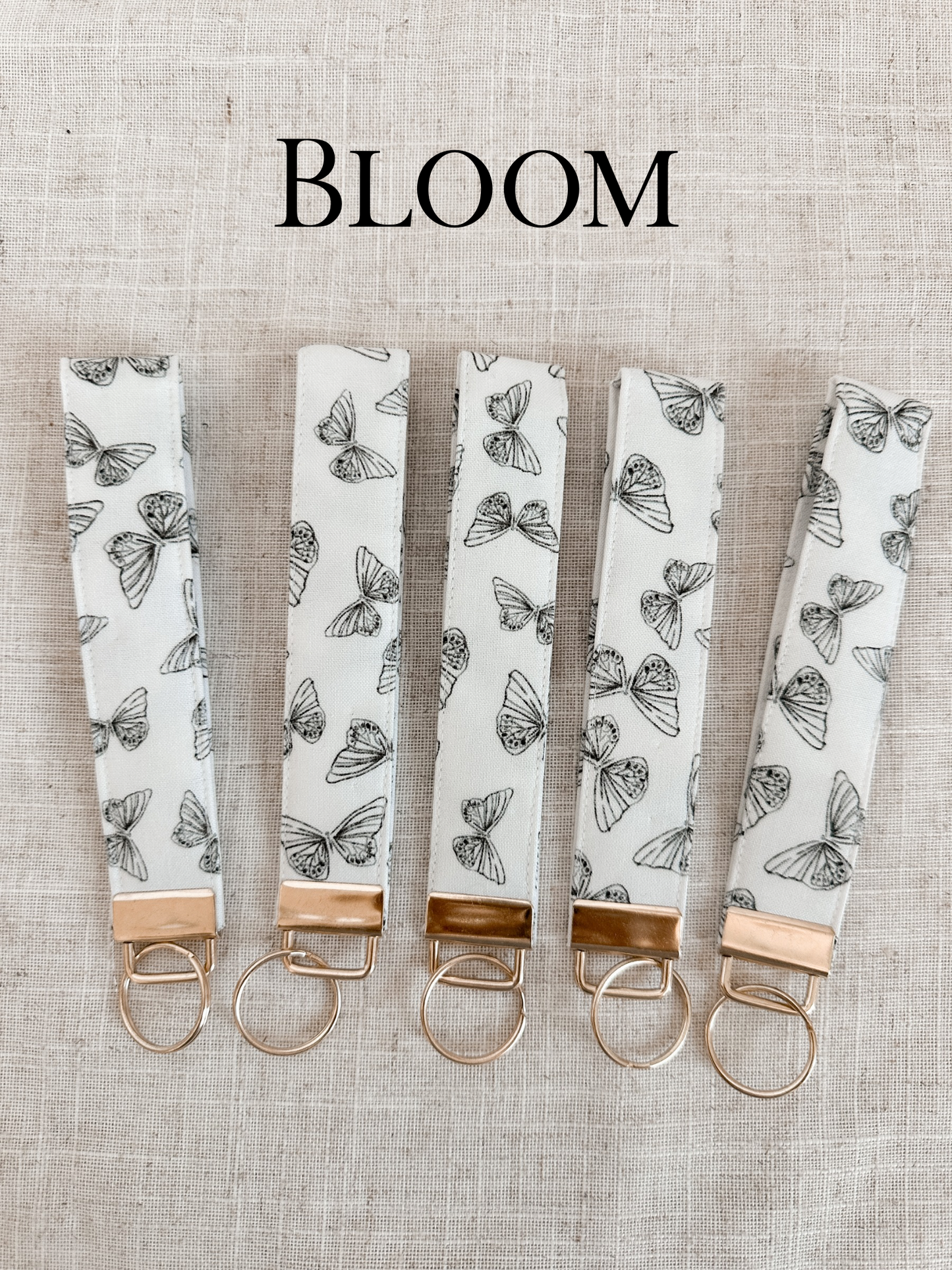 Wrist Keychain Fob - Fabric Keychain (Collection 2)