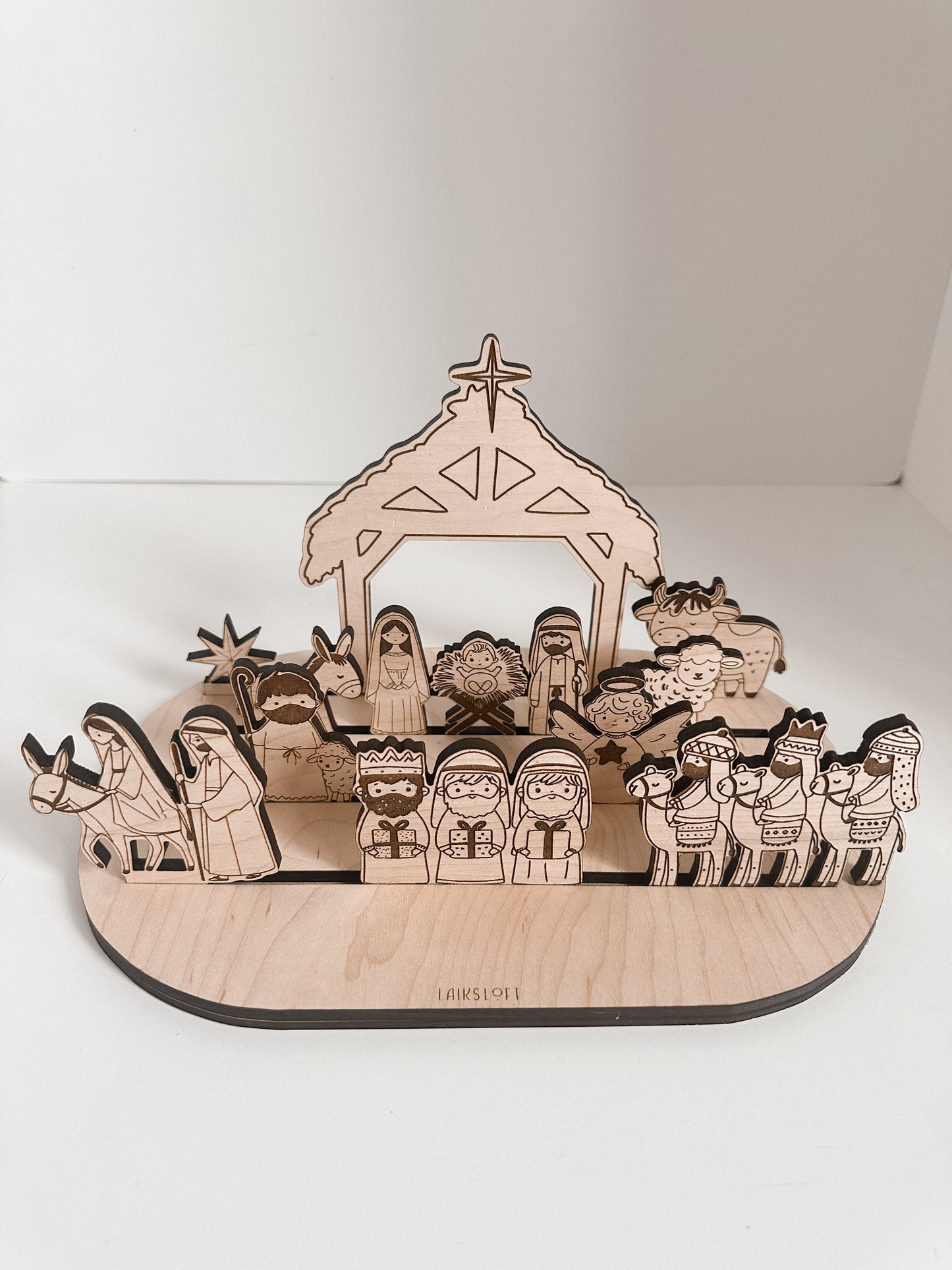 Nativity Scene Puzzle Set