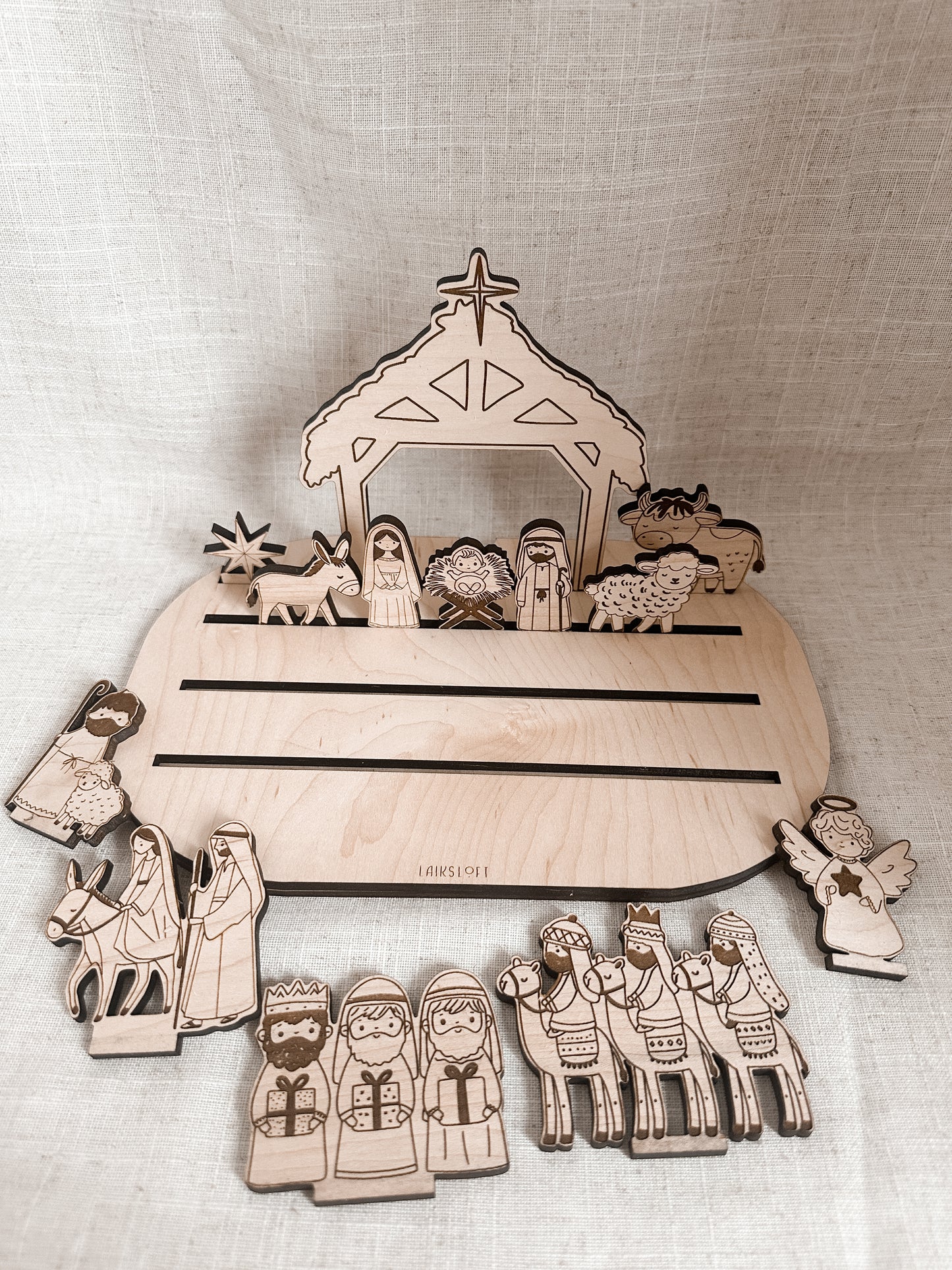 Nativity Scene Puzzle Set