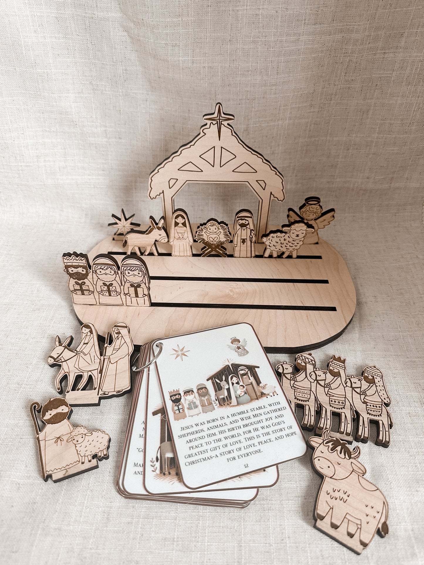 Nativity Scene Puzzle Set