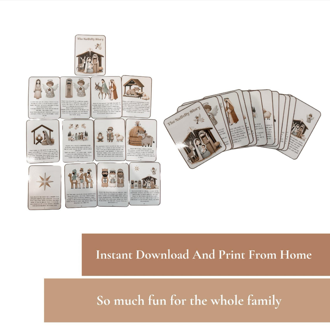 Digital Nativity Story Cards