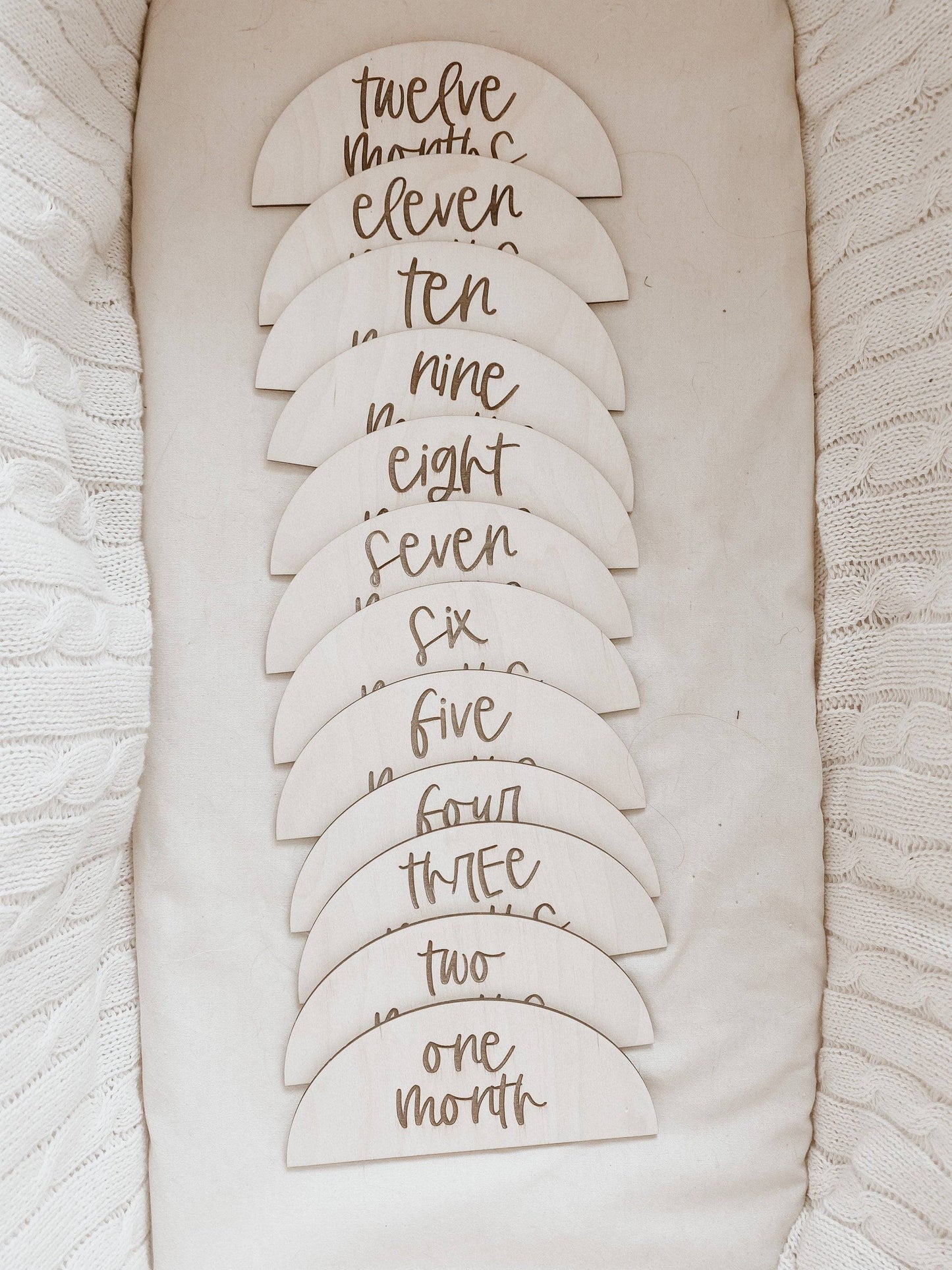 Milestone Signs - Milestone Cards - Nursery Decor - Newborn Milestones