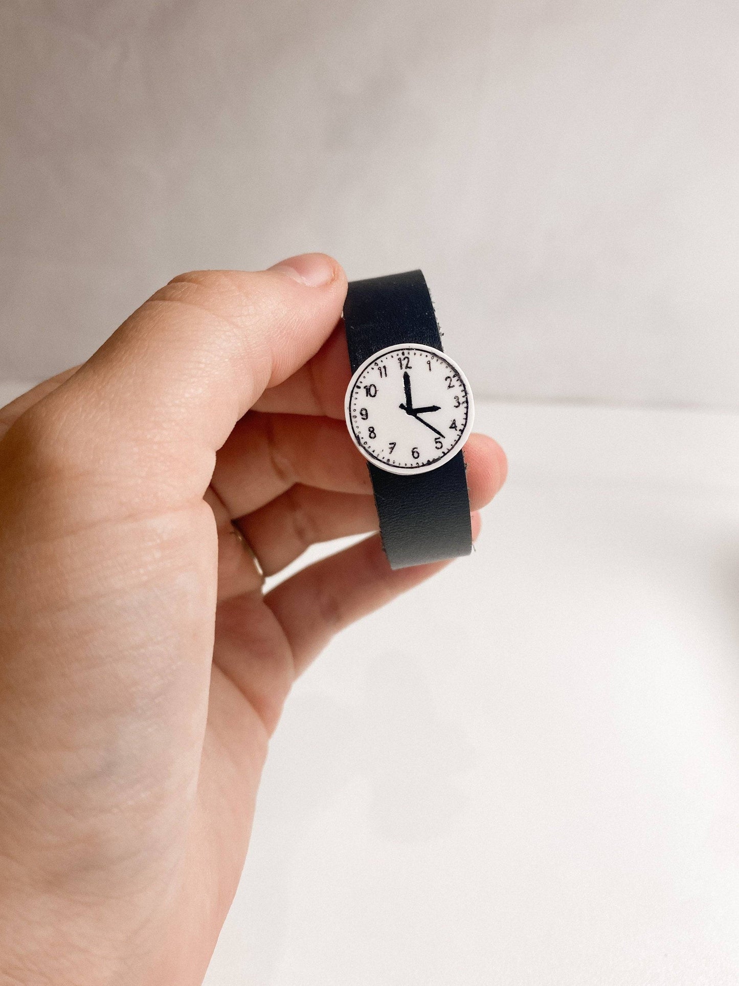 Faux baby/toddler watch