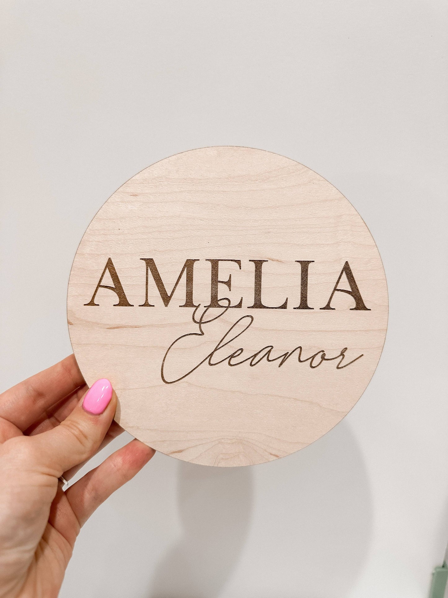 Name Sign - Nursery Decor - Welcome to the World Sign