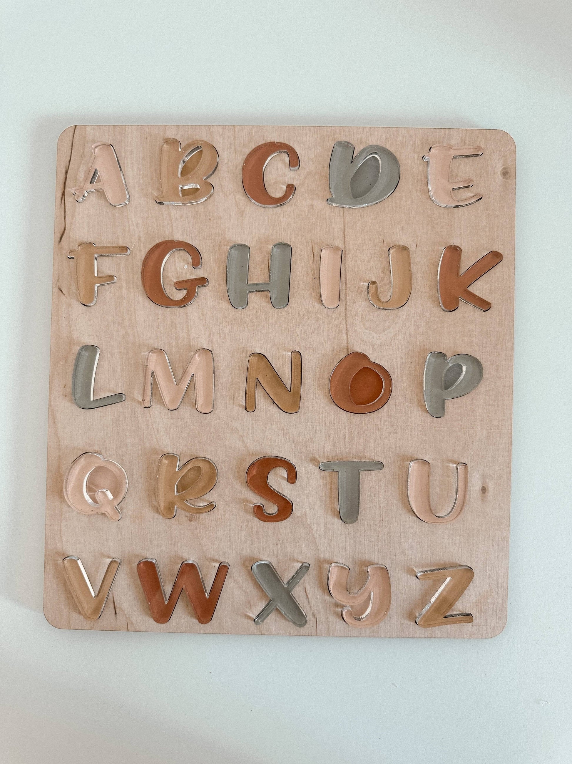 Alphabet Puzzle - Montessori Learning - Kid & Toddler Toys