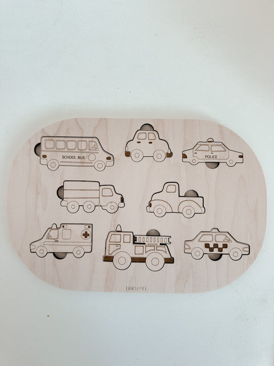 Vehicles Puzzle
