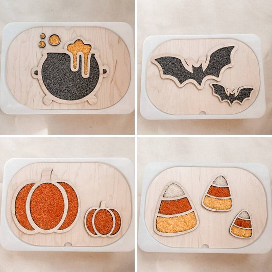 Halloween Sensory Bin Insert