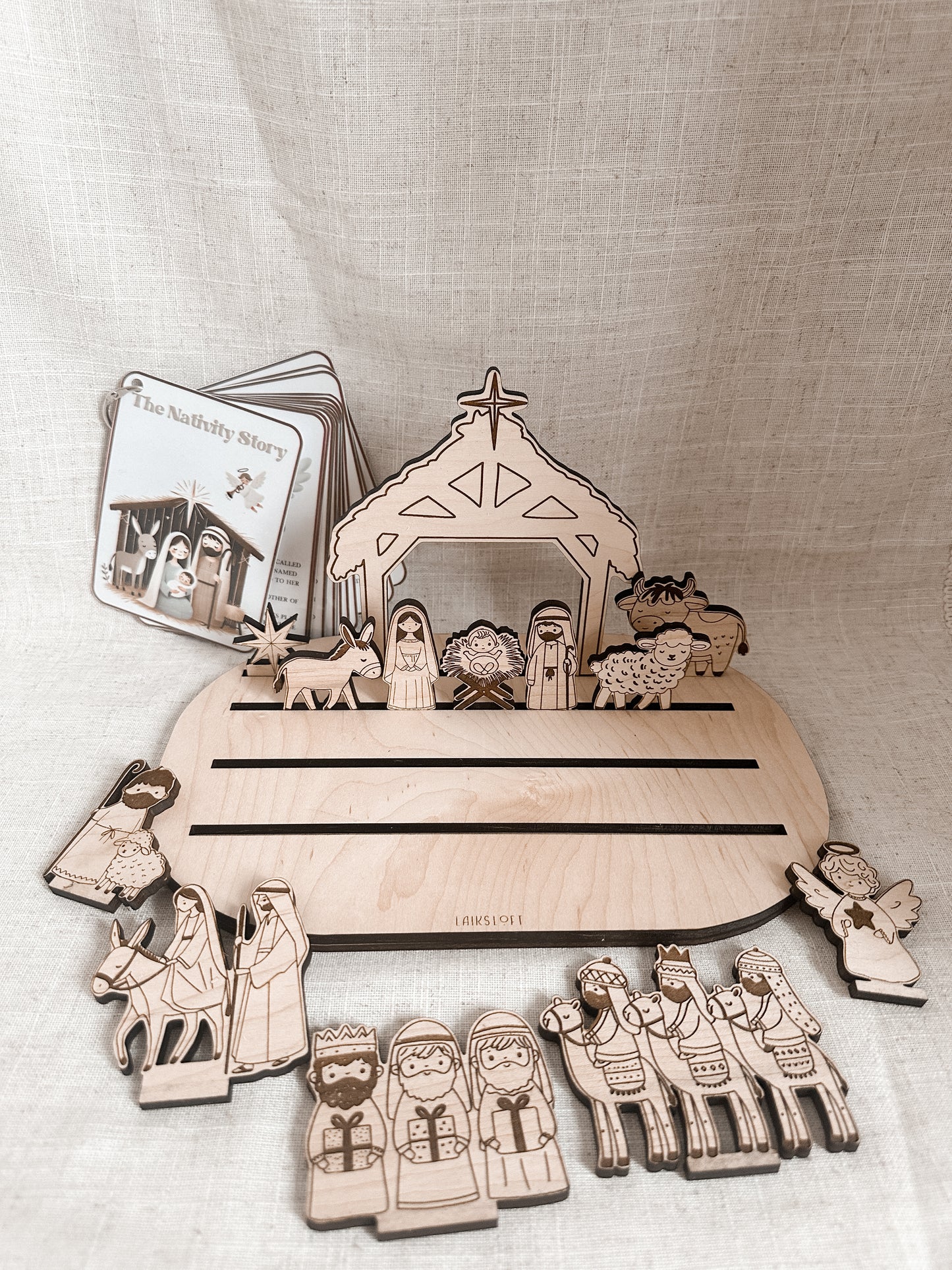 Nativity Scene Puzzle Set