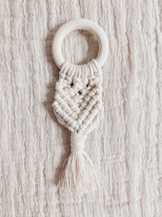 Macrame Teething toy