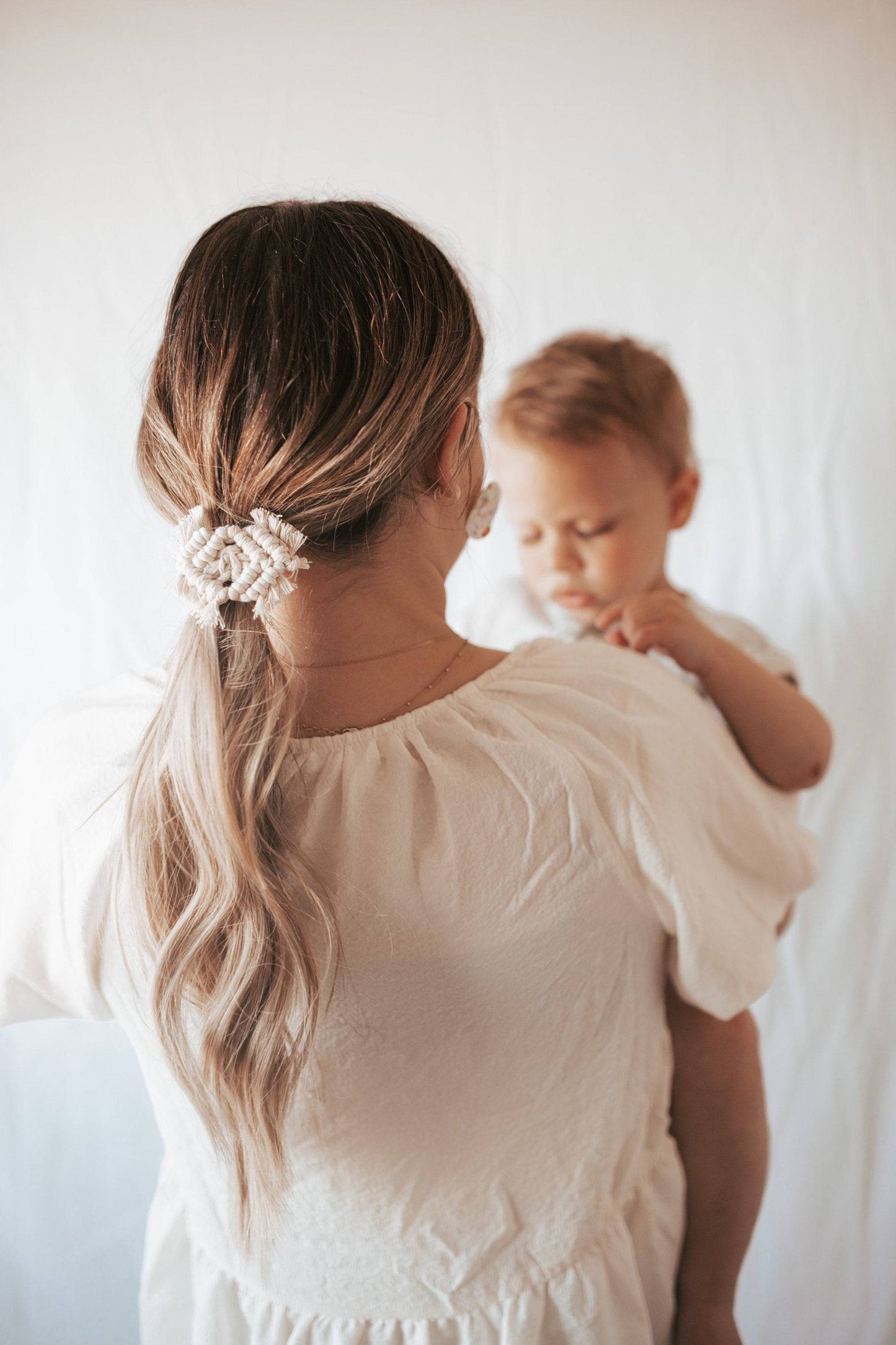 Macrame Hair Tie