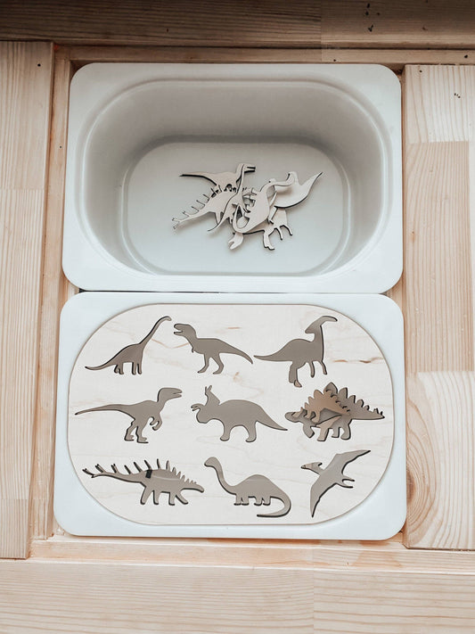 Dinosaur Sensory Bin Insert