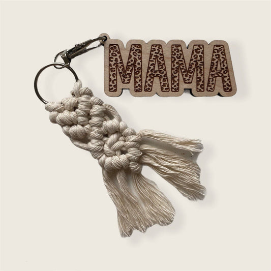 Macrame And Mama Keychain