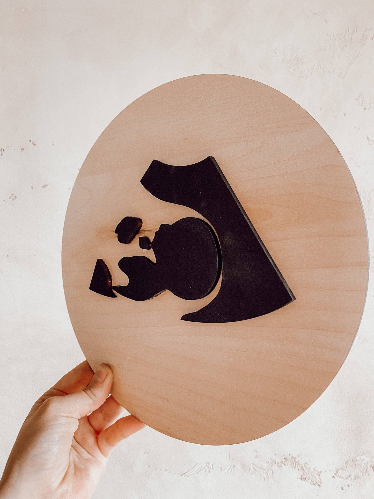 Ultrasound Sign - Nursery Decor - Personalized Sonogram