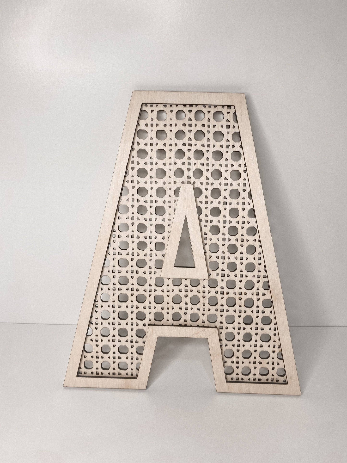 Faux Cane Letters - Nursery Decor - Rattan Letters