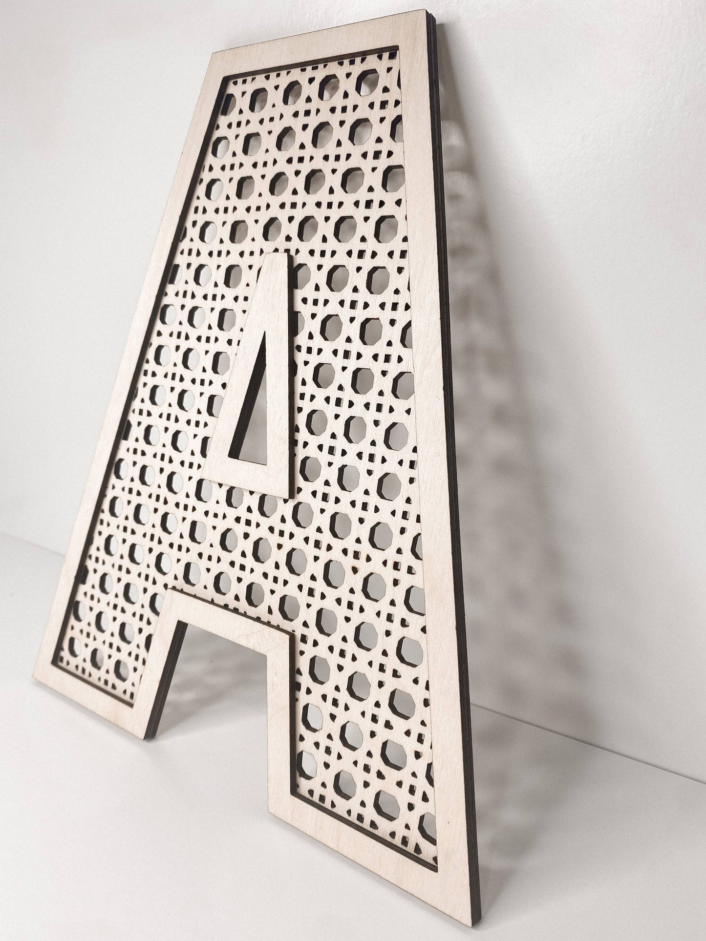 Faux Cane Letters - Nursery Decor - Rattan Letters