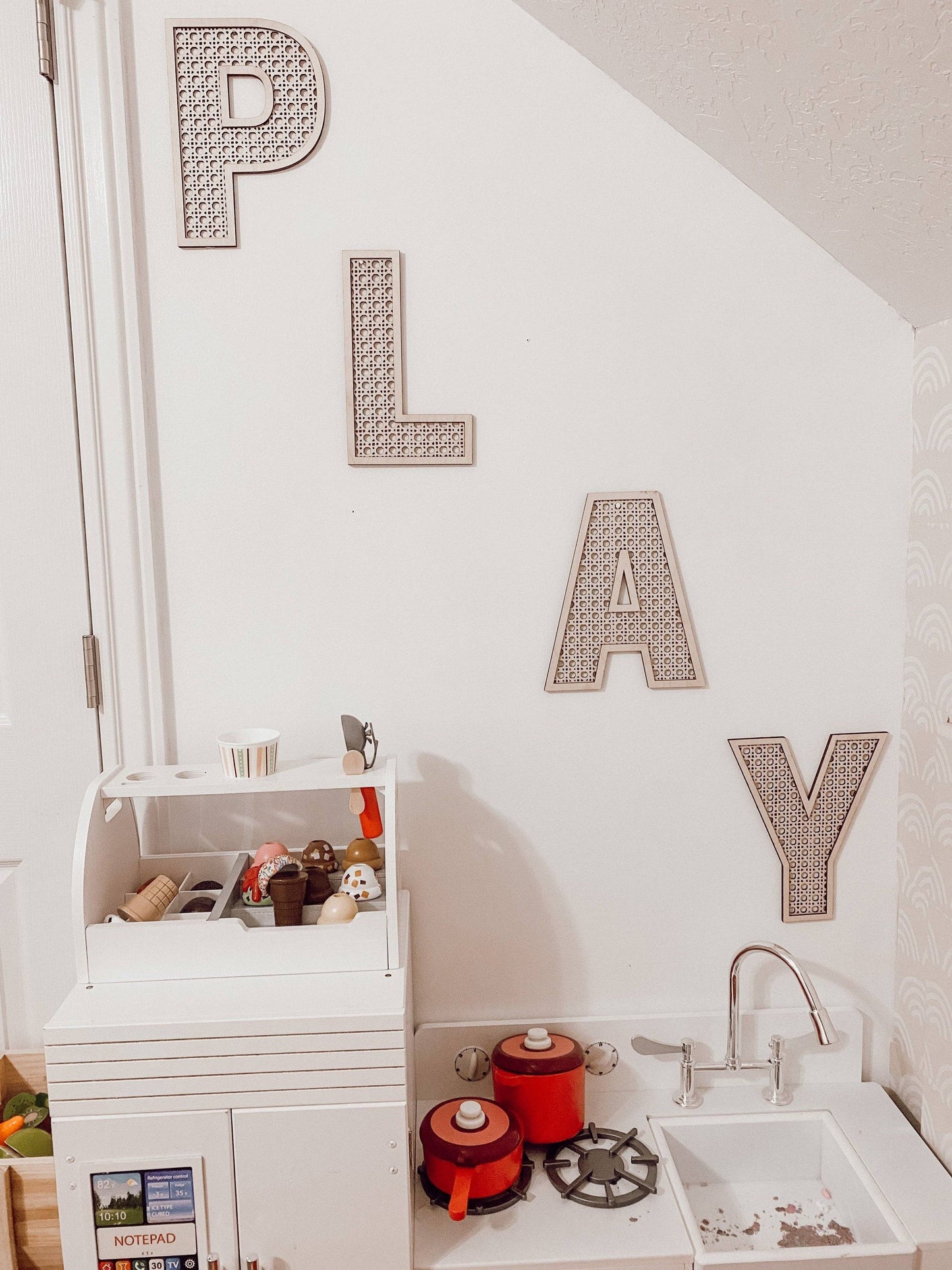 Faux Cane Letters - Nursery Decor - Rattan Letters