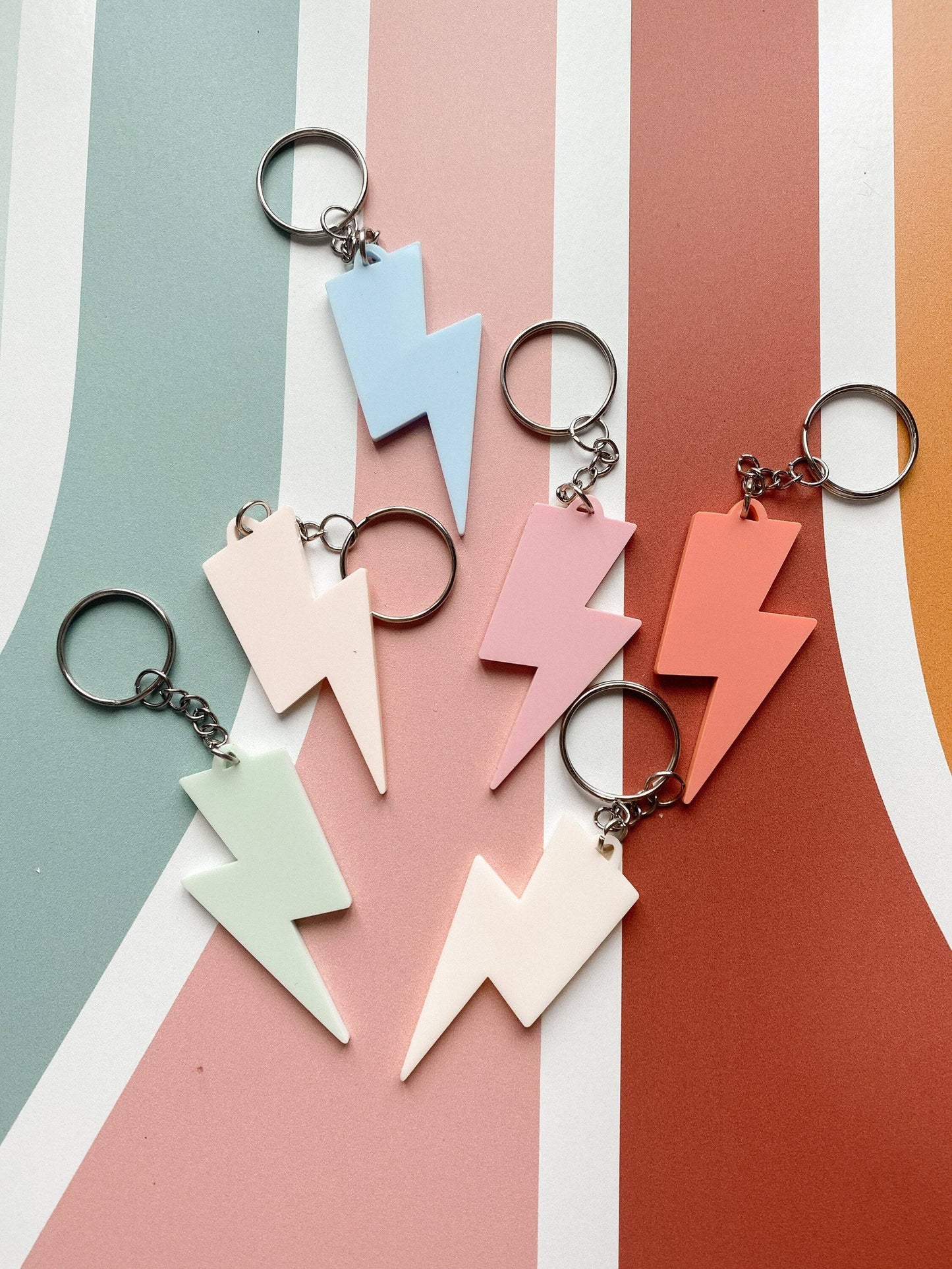 Lightning Bolt Keychain