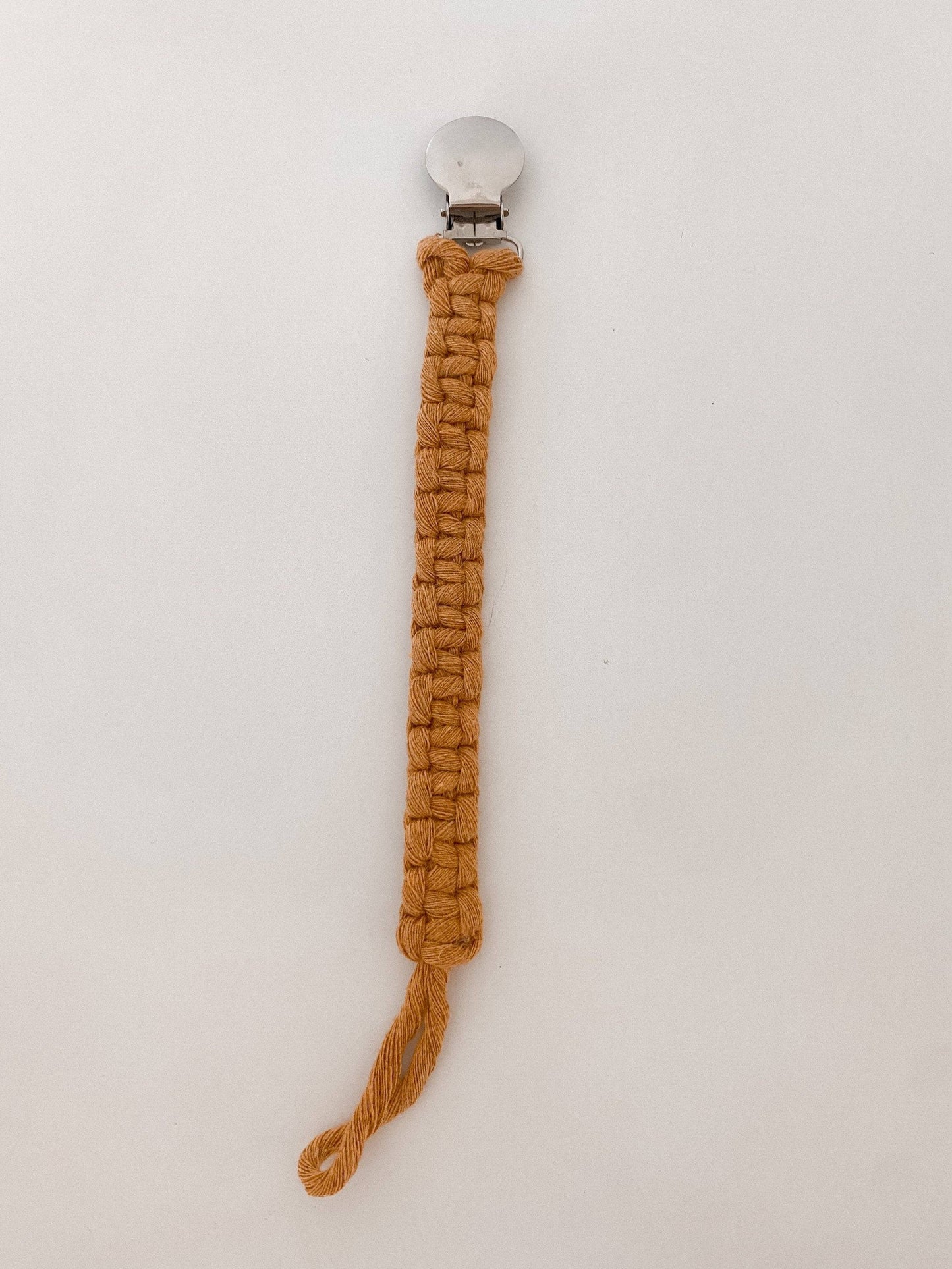 Macrame Pacifier Clip