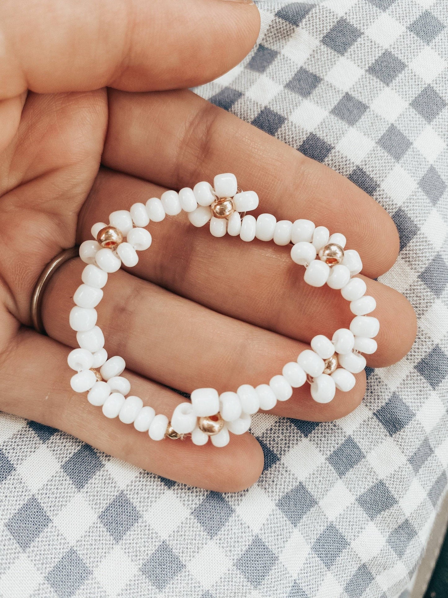 Stretchy Flower bracelet