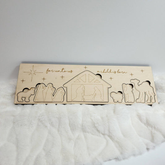 Nativity Montessori Puzzle