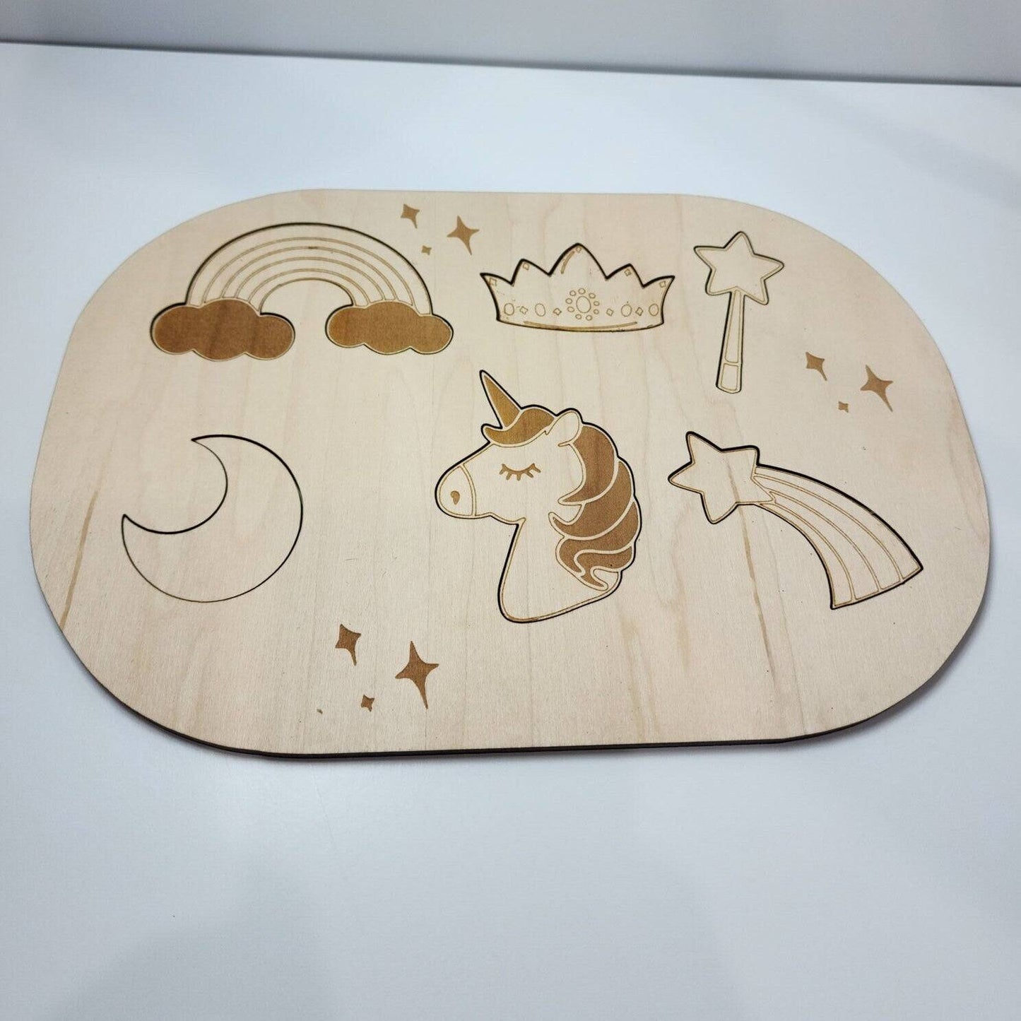 Unicorn Sensory Bin Insert