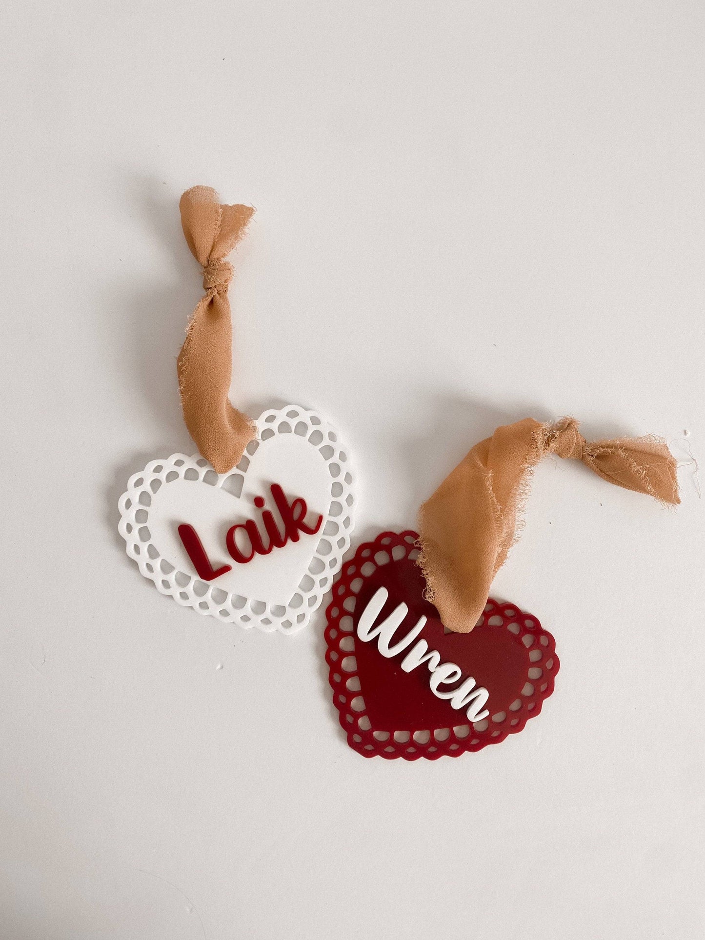 Personalized Valentine’s Day Name Tags